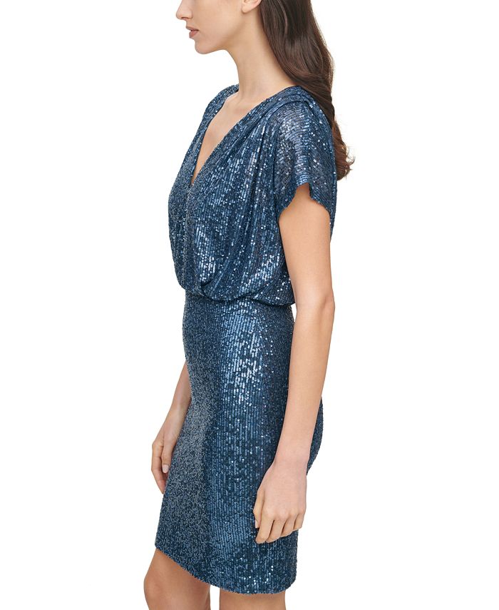 Blouson gown vince camuto Clearance
