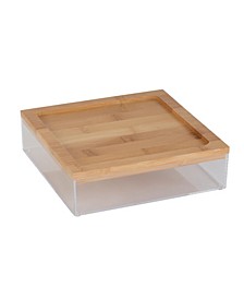 Large Organizer with Bamboo Lid