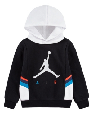 image of Jordan Little Boys Jumpman Sideline Pull-Over Sweatshirt