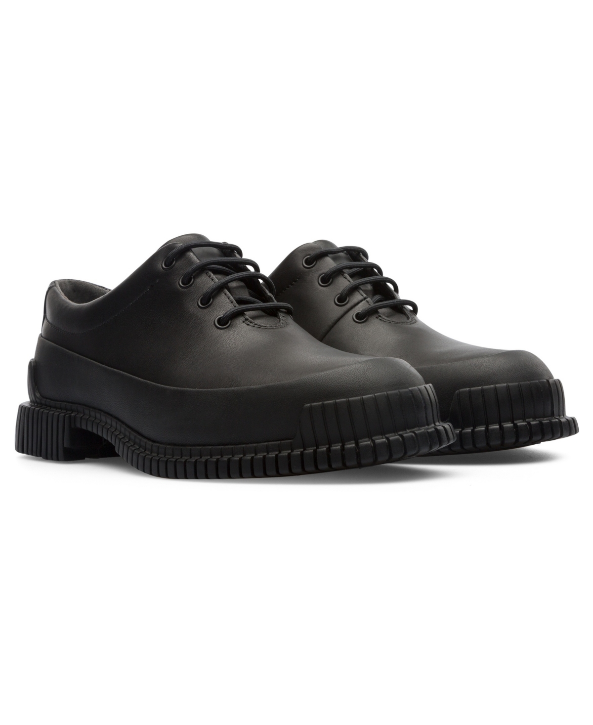 Pix Leather Flats - Black
