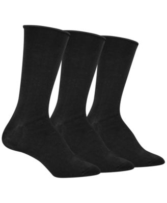 Lauren Ralph Lauren - Women's 3-Pk. Super Soft Roll-Top Socks