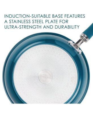 Create Delicious Aluminum Nonstick Skillet 9.5" and 11.75" Twin Pack