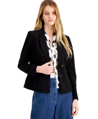 Bar III - Puff-Sleeve Blazer