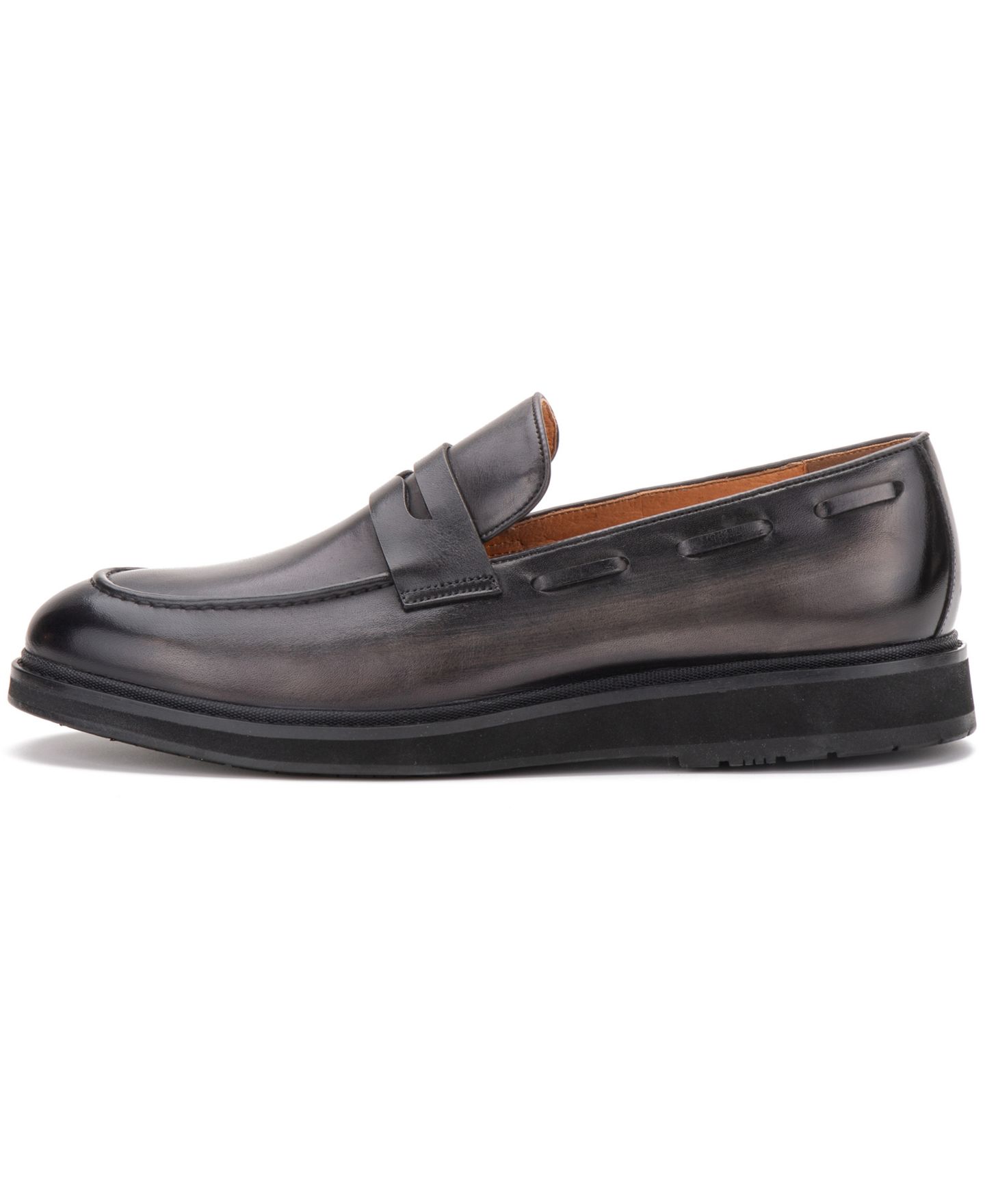 Мужские туфли Vintage Foundry Co Lionell Loafer, цвет: Чёрный — фото 6