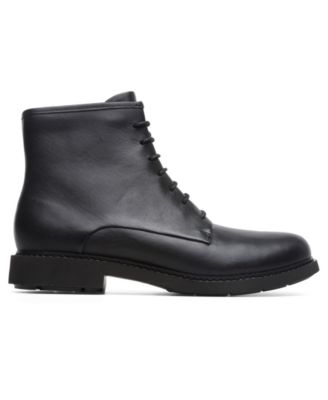 Neuman Leather Lace Up Bootie