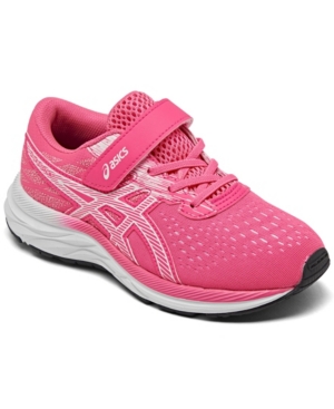 image of Asics Little Girls Pre Excite 7 Running Sneakers from Finish Line