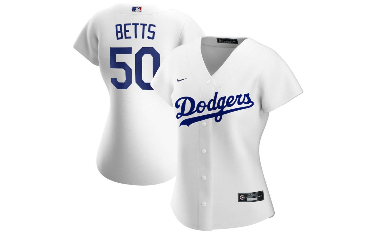 Nike Women's Los Angeles Dodgers Official Player Replica Jersey - Mookie Betts