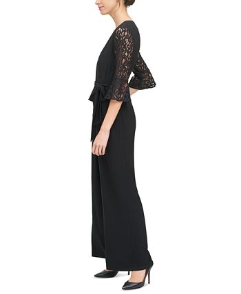 Jessica howard lace top jumpsuit sales