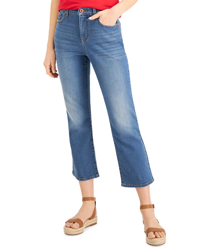 Style & Co Petite KickCrop Jeans, Created for Macy's Macy's