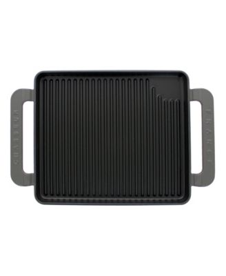 French Rectangular Enameled Cast Iron Grill