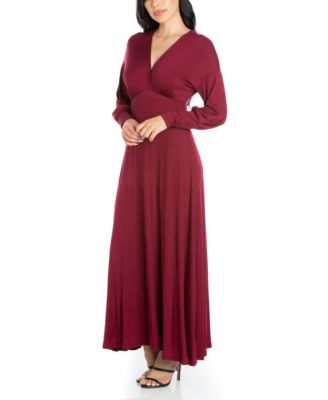 Women's Formal Long Sleeve Maxi Dress