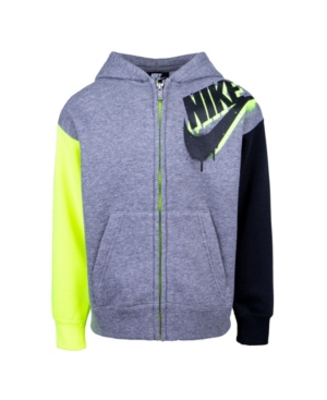 image of Nike Little Boys Tag Full-Zip Hoodie