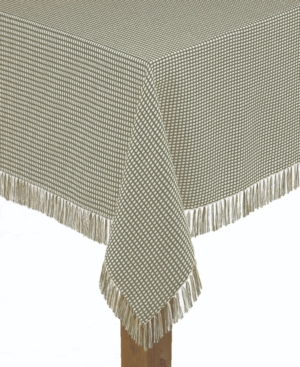 Lintex Homespun Sage 100% Cotton Tablecloth 52"x52"