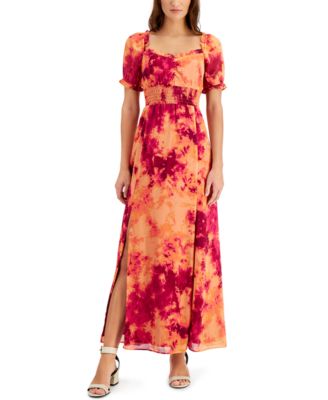 Bar III Printed Maxi Dress, Created For Macy's - Macy's