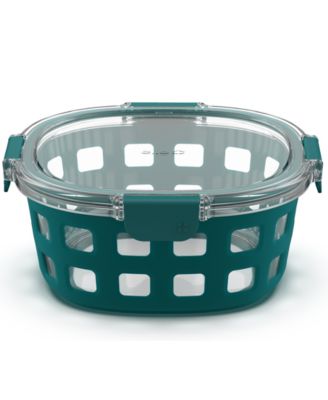 DuraGlass 7-Cup Round Meal Prep Food Storage Container