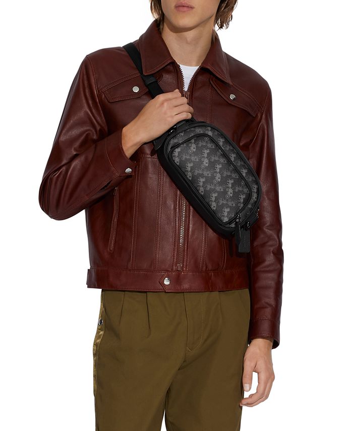 Mens coach store belt bag
