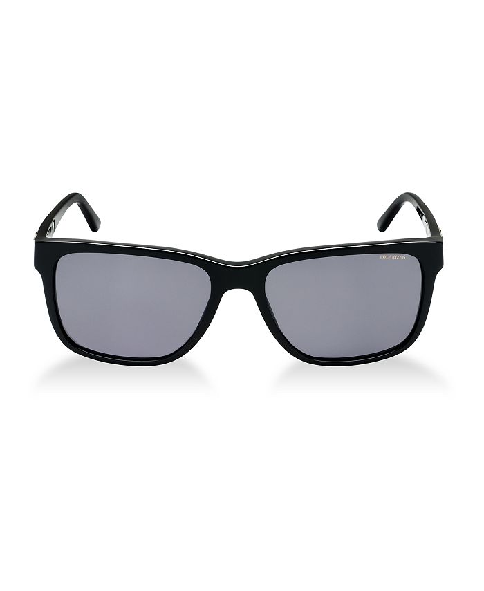 Versace Polarized Sunglasses, VE4249P - Macy's