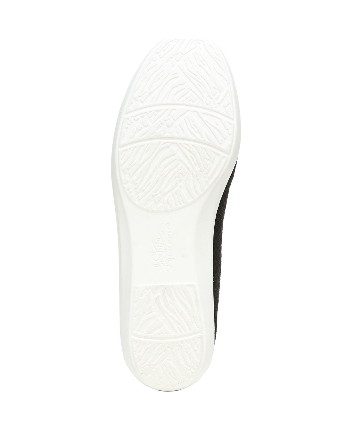Женские балетки LifeStride Next Level Washable Slip Ons, цвет: Чёрный вязаный — фото 7