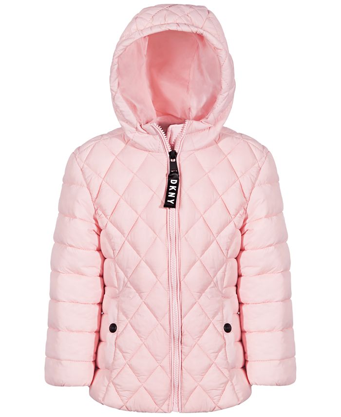 DKNY Toddler Girls Quilted Jacket Macy's
