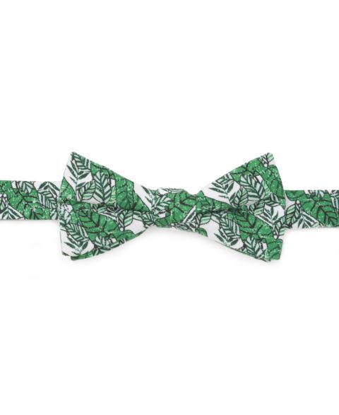 Мужские галстуки Cufflinks Inc. Palm Leaf Bow Tie, цвет: Зелёный