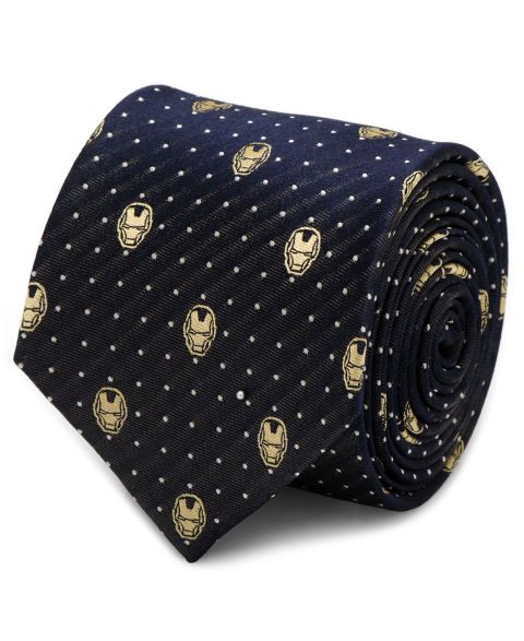 Мужские галстуки Marvel Iron Man Dot Tie, цвет: Серый