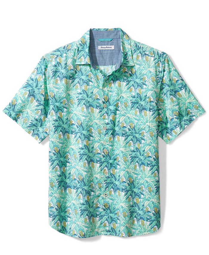 Tommy Bahama Men's Plantain Jungle Camp Shirt - Macy's