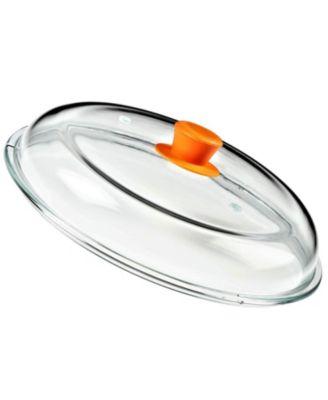 Bezrat - Classic Touch Microwave Tall Glass Plate Cover