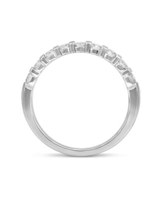 Diamond Bar Band (1/2 ct. t.w.) in 14k White Gold
