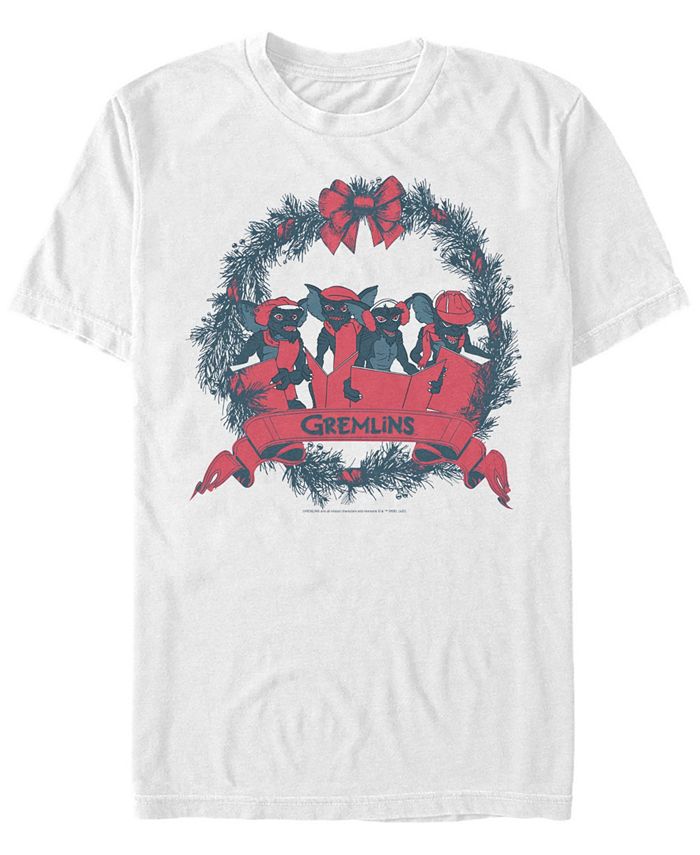 Fifth Sun Men's Gremlins 1 Wreath Short Sleeve T-shirt - Macy's
