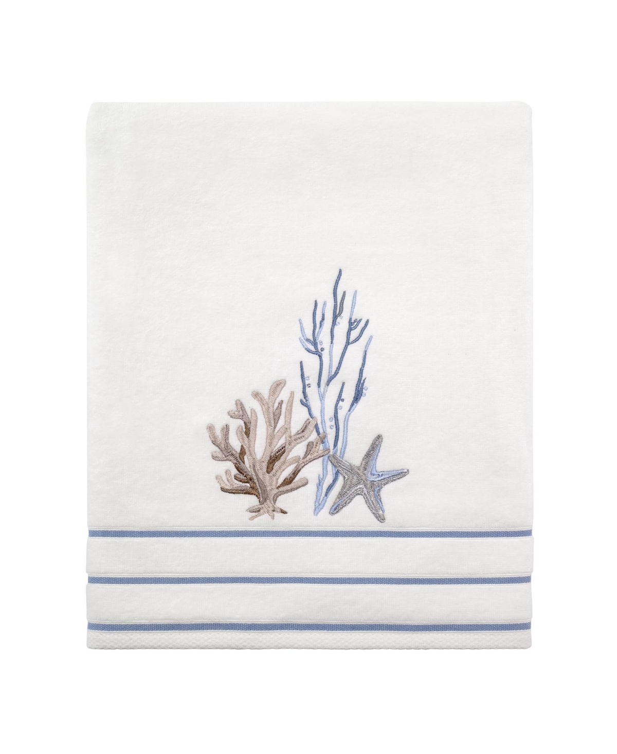 11854176 Avanti Abstract Coastal Bath Towel Bedding sku 11854176