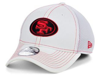 New Era San Francisco 49ers White Team Color Tonal Neo 39THIRTY Cap - Macy's