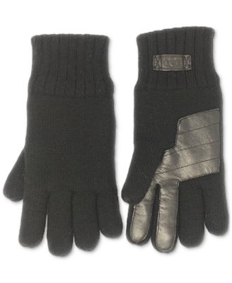 UGG KNIT MEN'S GLOVE high quality WITH PALM PATCH