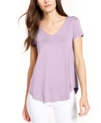 macys purple tops