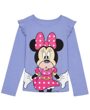image of Disney Toddler Girls Mickey Minnie Long Sleeve T-shirt