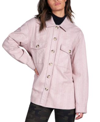 cotton shacket womens