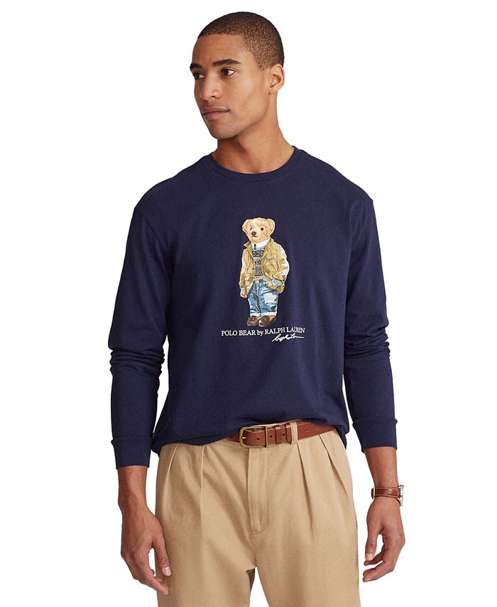 Polo Ralph Lauren Men's Classic-Fit Polo Bear T-Shirt & Reviews - T-Shirts  - Men - Macy's