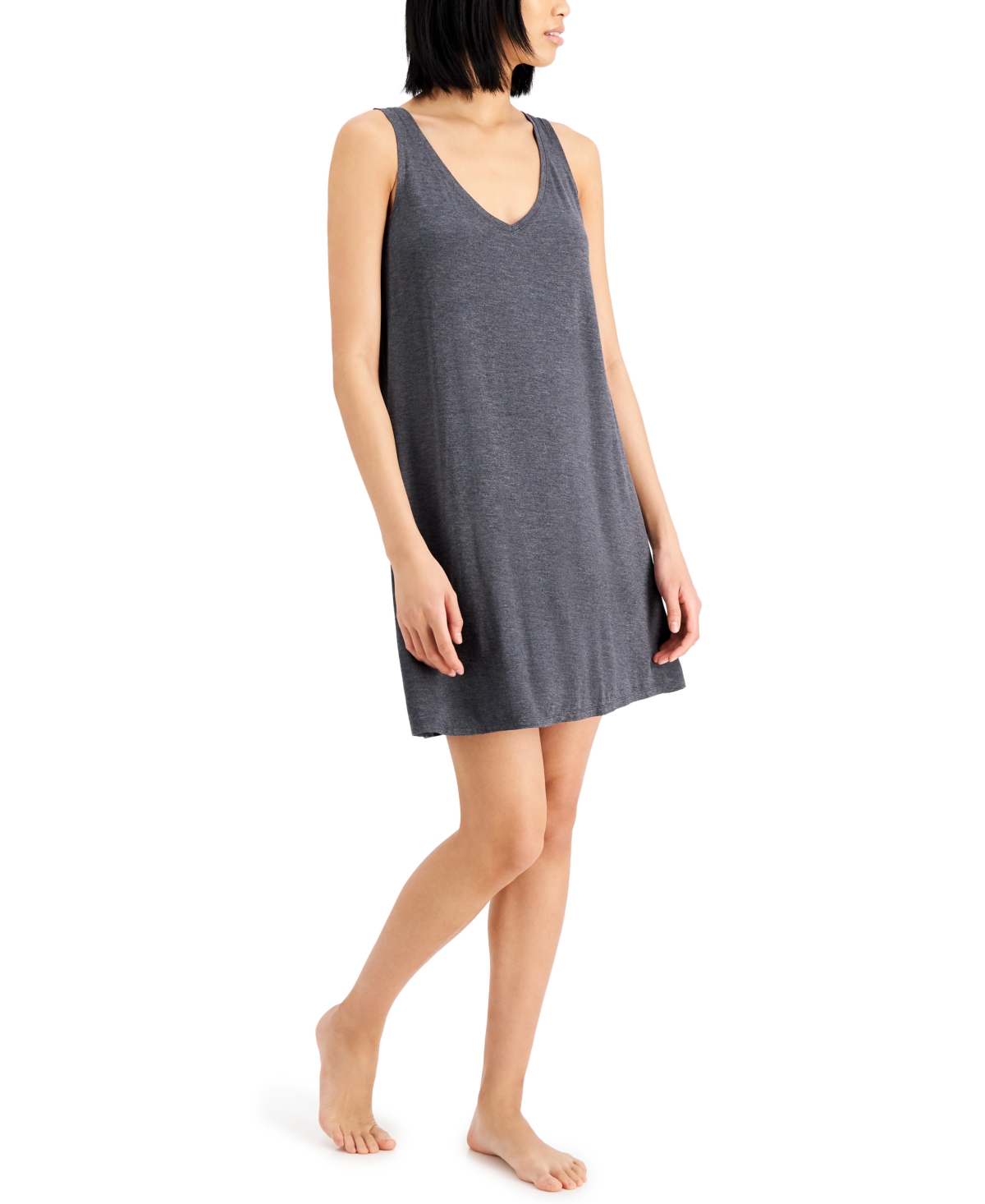 Alfani V-Neck Sleeveless Nightgown, Created for Macy's