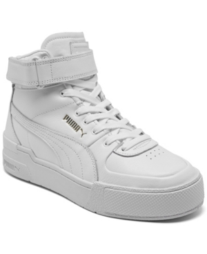 image of Puma Women-s Cali Sport High Top Warm Up Stay-Put Closure Casual Sneakers from Finish Line