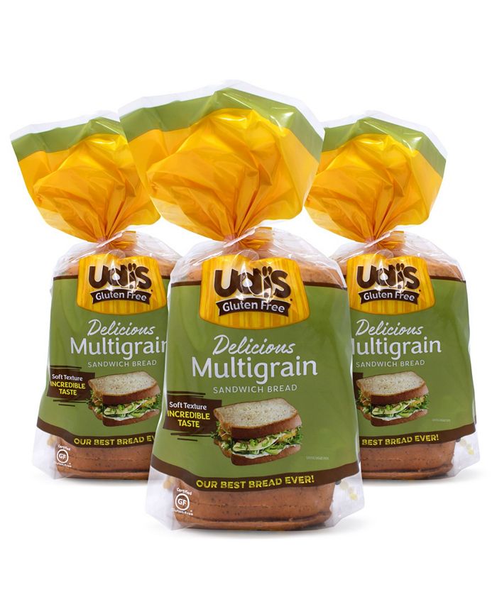 Udi's Gluten Free Multigrain Bread, 12 oz, 3 Count Macy's