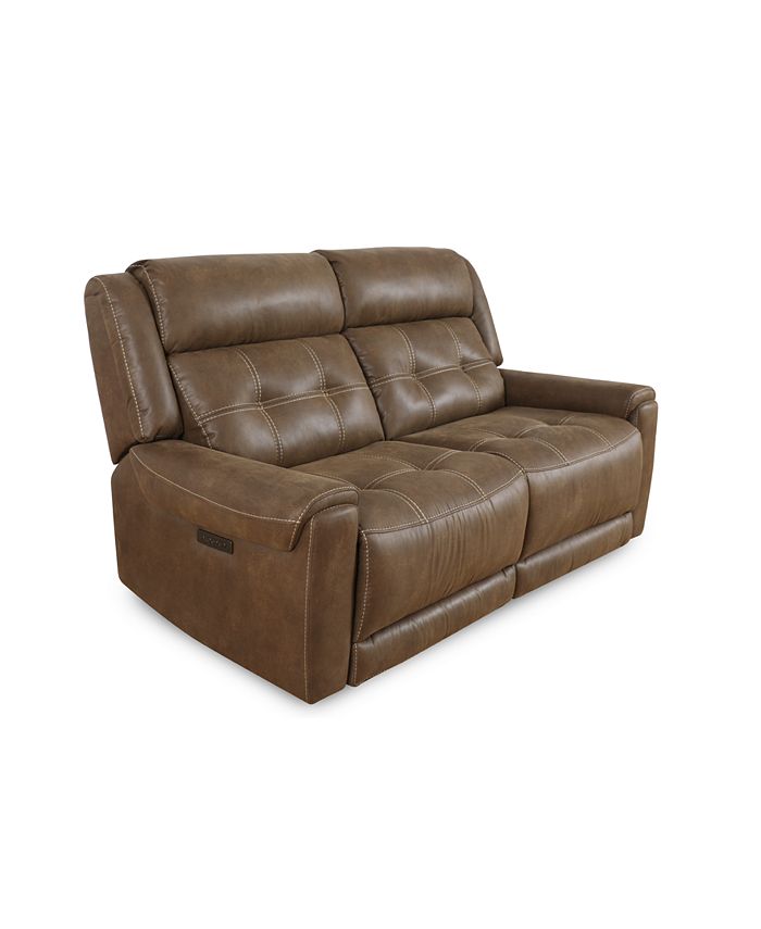 Furniture CLOSEOUT! Rihaan 2Pc. Fabric Sofa with 2 Power Recliners