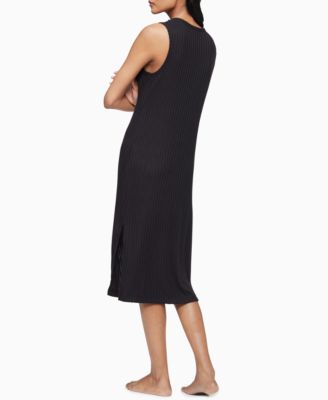 Calvin Klein Sophisticated Cozy Lounge Sleep Shirt Nightgown