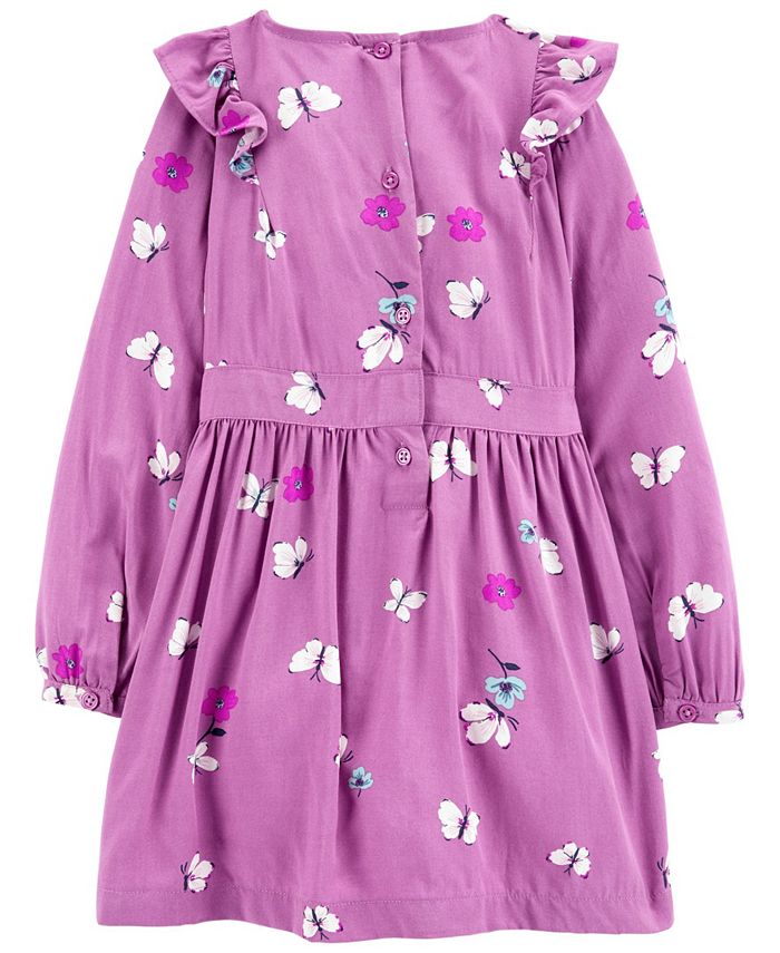 Carter's Toddler Girls Floral Butterfly Viscose Dress Macy's