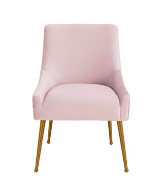 Beatrix Pleated Velvet Side Chair