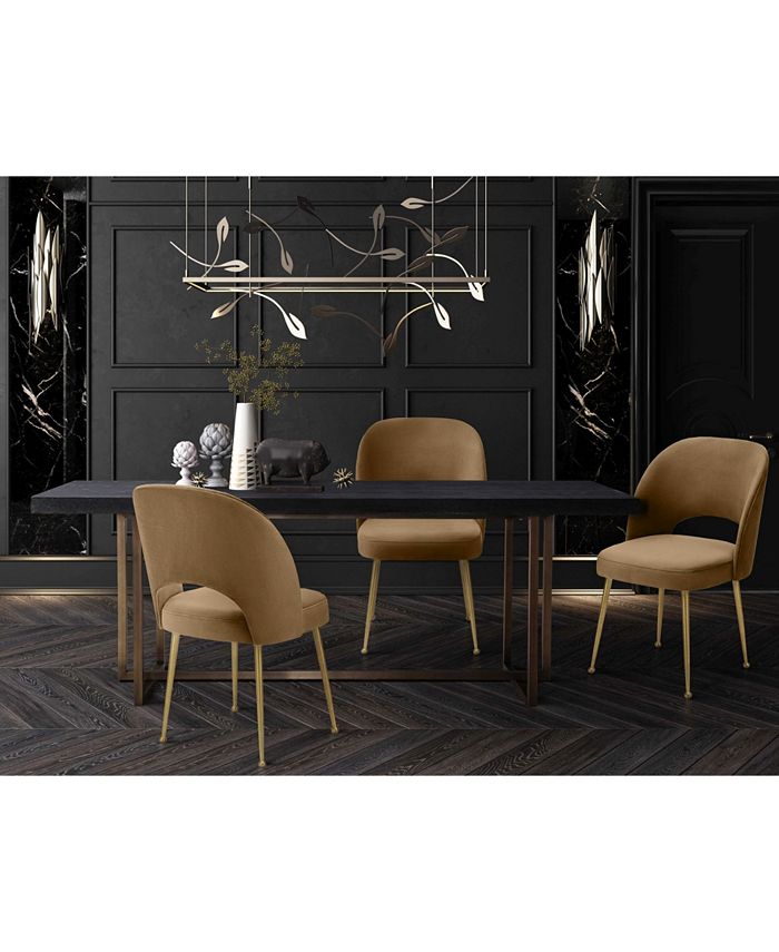 TOV Furniture Swell Velvet Chair & Reviews Furniture Macy's