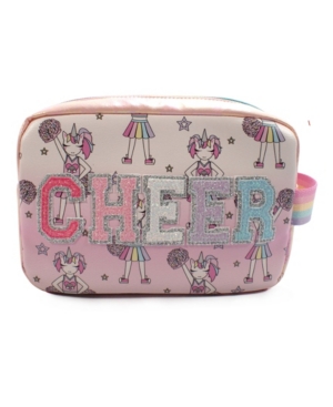 image of Little and Big Girls Unicorn Cheer Pouch