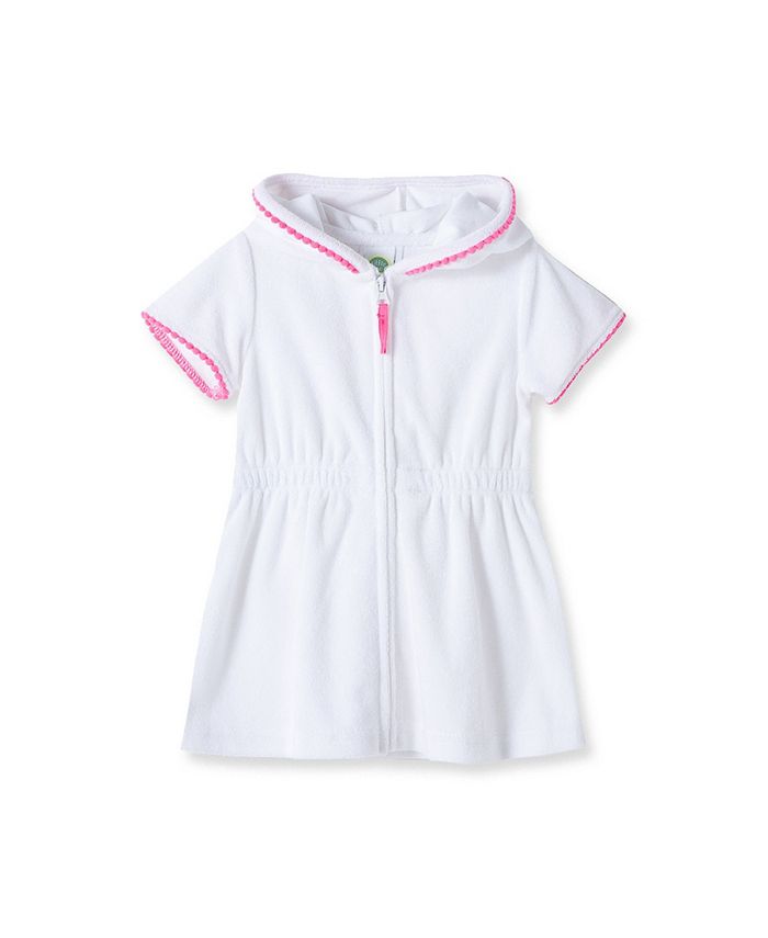 Little Me Baby Girls Zipper Front Cover Up - Macy's
