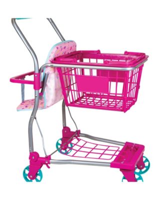 Lissi Dolls Shopping Cart with 16" Baby Doll
