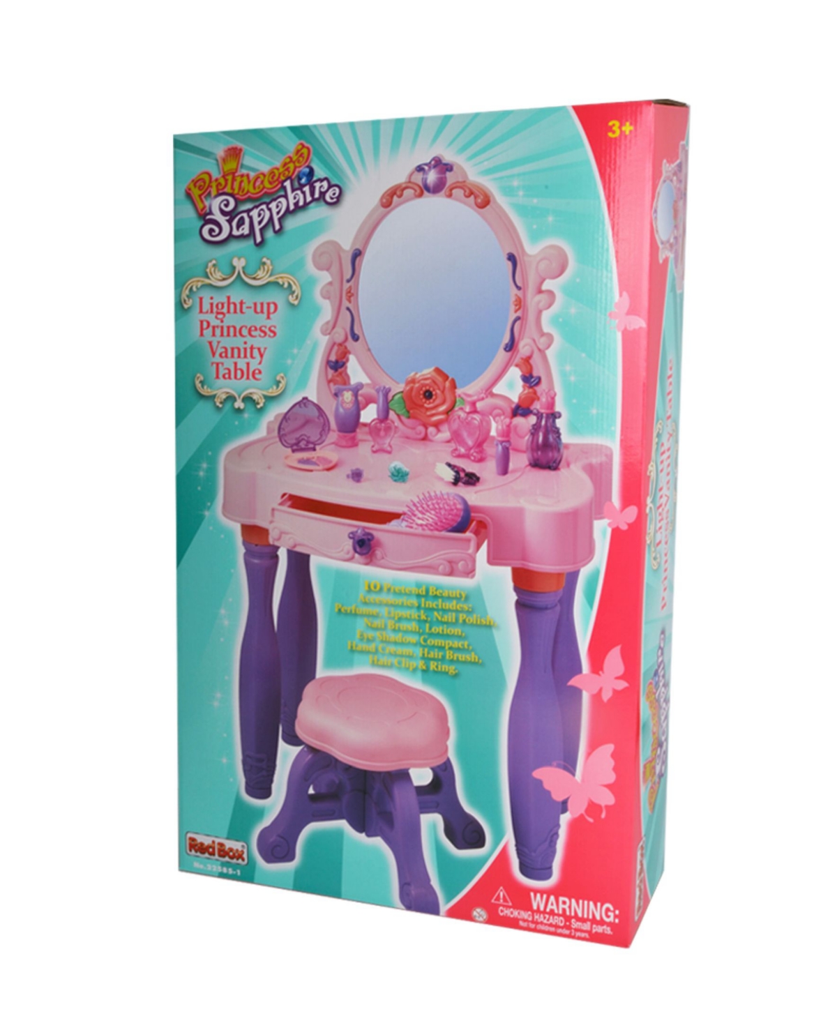 Shop Redbox Light Up Princess Vanity Table In Multi