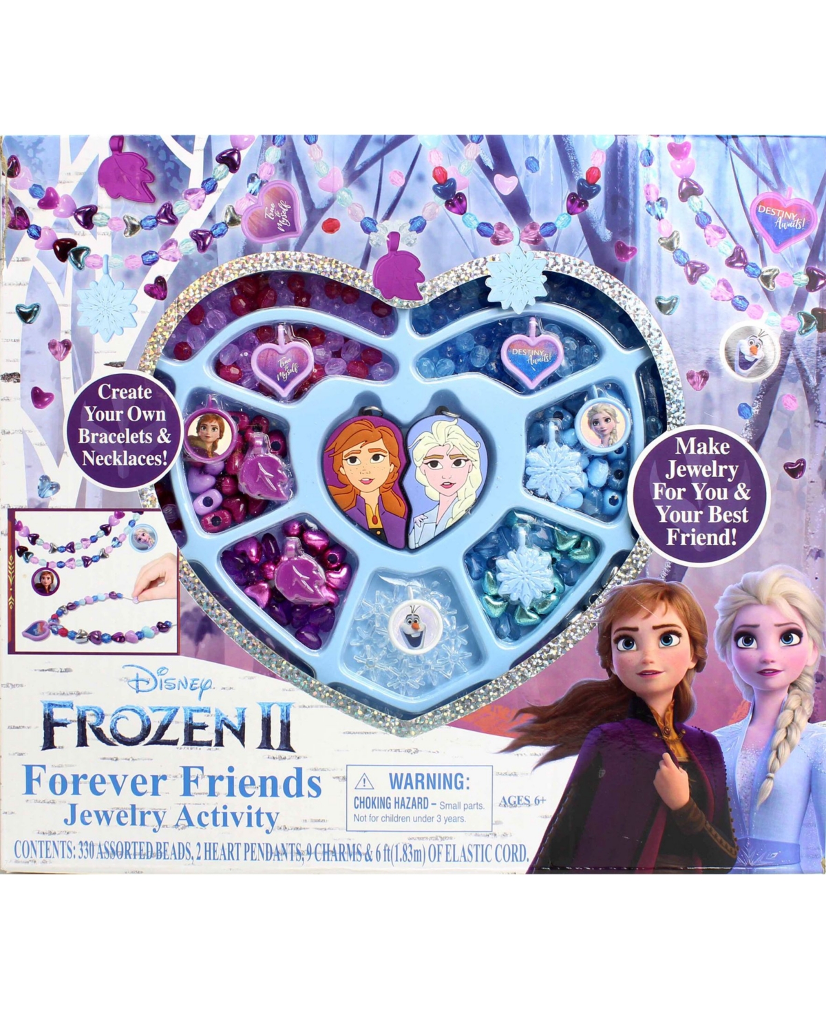 Frozen 2 Forever Friends Best Friends Jewelry Activity Set - Multi