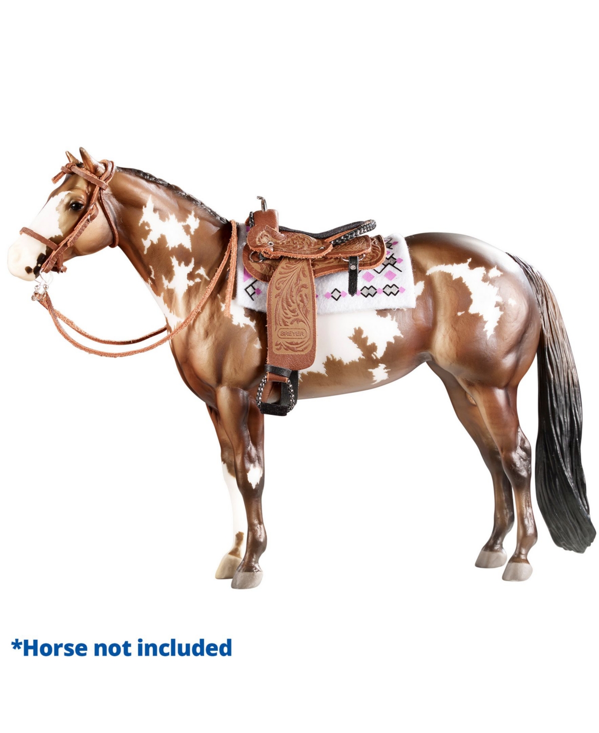 Shop Breyer Traditional Cimarron-western Pleasure Horse Saddle Toy In Multi